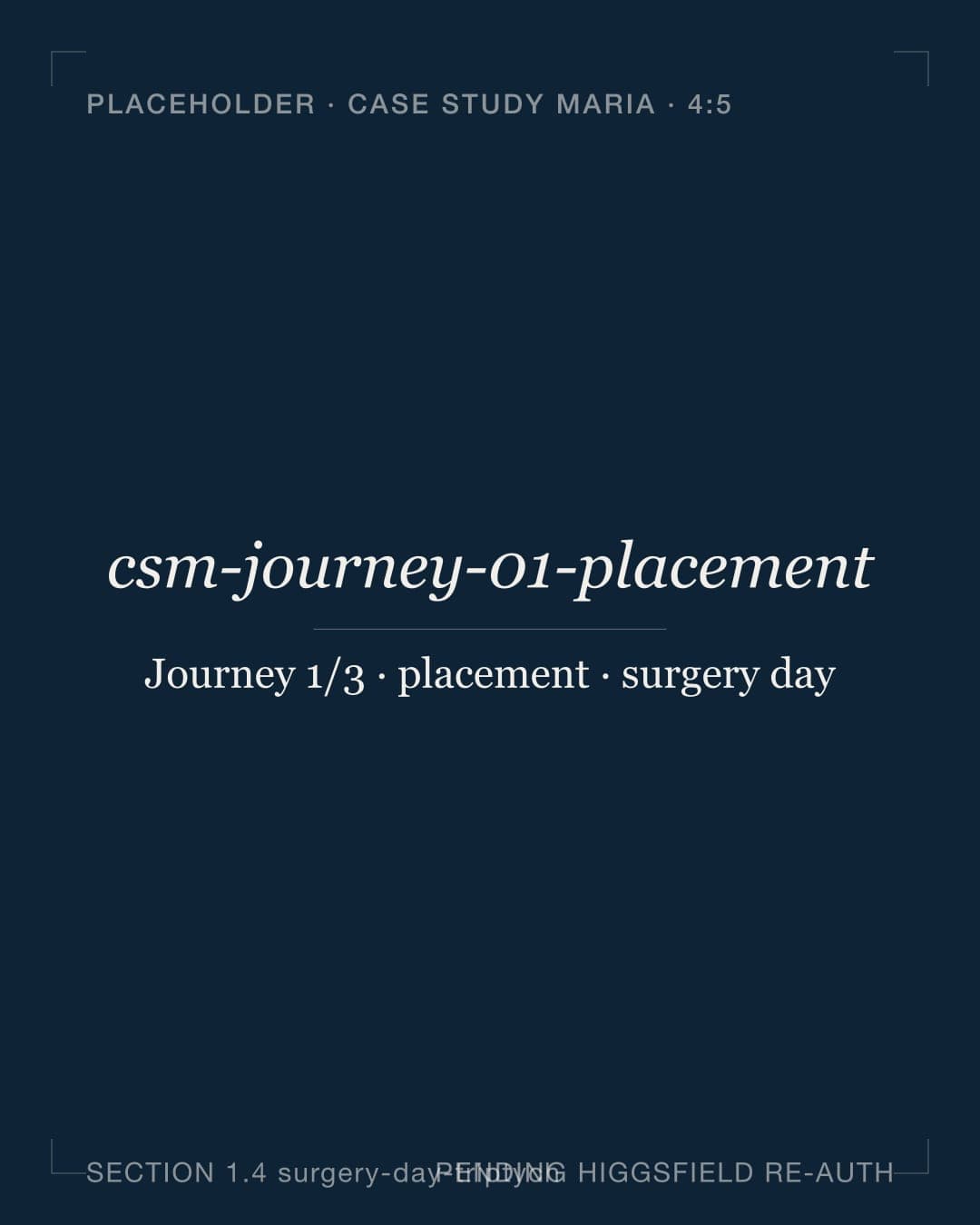 Editorial documentary composite, placement day, patient resting in dental chair under IV sedation, not a photograph of a real identified patient